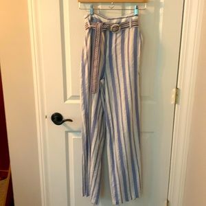 Anthropologie wide leg summer trouser